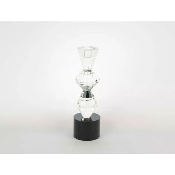 Mikasa Moor Kristal 27x8 cm Şeffaf Şamdan