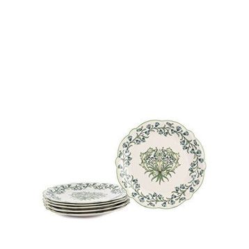 Mikasa Moor Lunaria Renkli Porselen 26 cm 6'lı Servis Tabağı