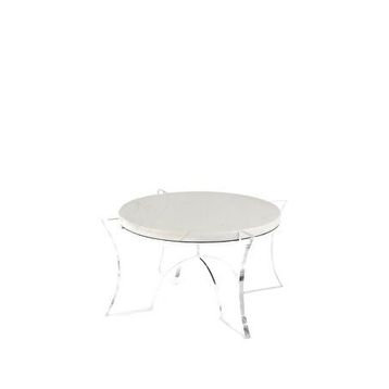 Mikasa Moor Mermer Akrilik Ayaklı Beyaz 31 cm Servis Standı