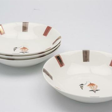 Mikasa Moor Rusty Pink 4'lü 21x5 cm Çukur Tabak