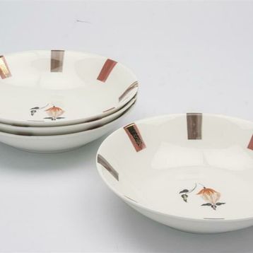 Mikasa Moor Rusty Pink 4'lü 21x5 cm Çukur Tabak
