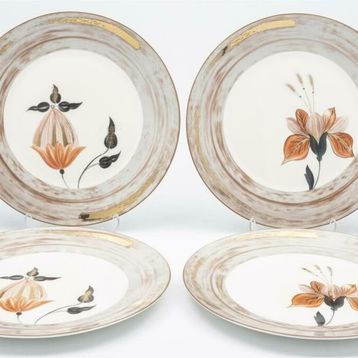 Mikasa Moor Rusty Pink 4'lü 27 cm Servis Tabağı