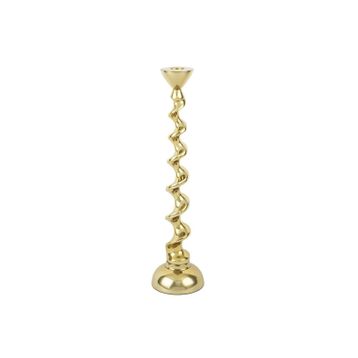 Mikasa Moor Twist 9x35 cm Gold Metal Mumluk