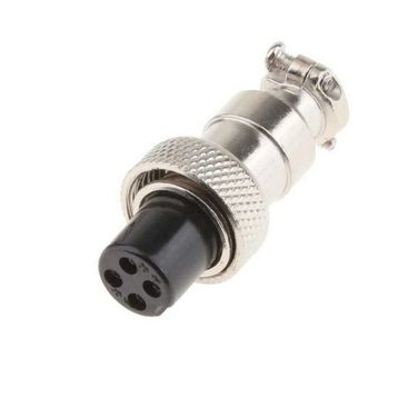 Mike 4 Pin 12 mm Dişi Konnektör