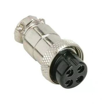 Mike 4 Pin 16 mm Dişi Konnektör