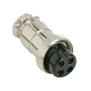 Mike 4 Pin 16 mm Dişi Konnektör