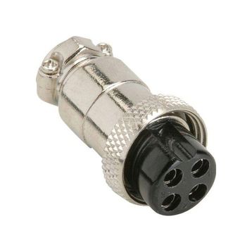 Mike 4 Pin 16 mm Dişi Konnektör