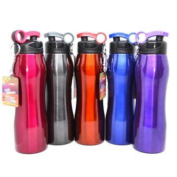 Mikro 2850 Mor 500 ml Parlak Yüzey Small Çelik Matara