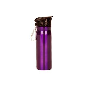 Mikro 2850 Mor 500 ml Parlak Yüzey Small Çelik Matara