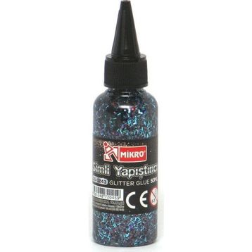 Mikro GG-1243 Mavi 50 ml Simli Yapıştırıcı