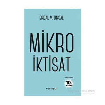 Mikro İktisat - Erdal Muzaffer Ünsal