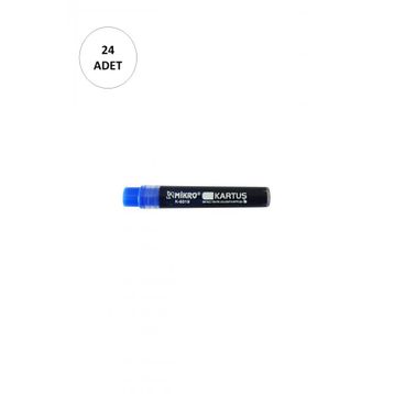 Mikro K-6019 24'lü Mavi Tahta Kalem Kartuşu