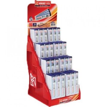 Mikro M-750 0.7 mm 2B 288'li Min Cetvelli Stand