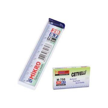 Mikro Min 75 mm 0.7 mm Cetvelli Kalem Ucu