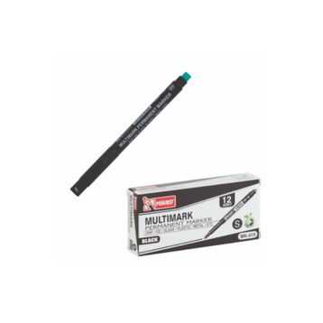 Mikro MK-419 Siyah S Permanent Asetat Kalem