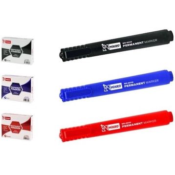 Mikro MR-6008 Kırmızı Permanent Markör Kalem
