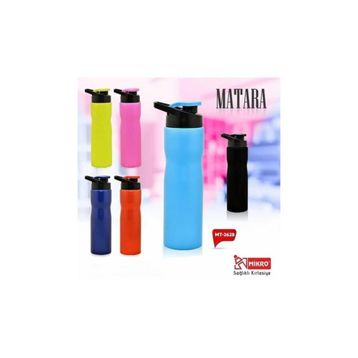 Mikro MT2627P 750 ml Pembe Çelik Matara