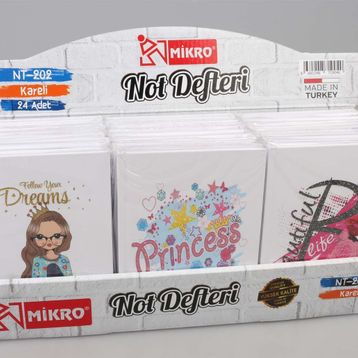 Mikro NT-202 24'lü Not Defteri