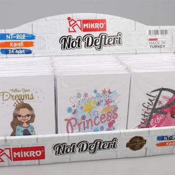 Mikro NT-202 24'lü Not Defteri