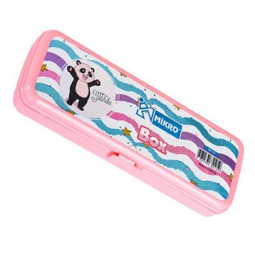 Mikro Pastel Renkli Tekli Kalem Kutusu M-70