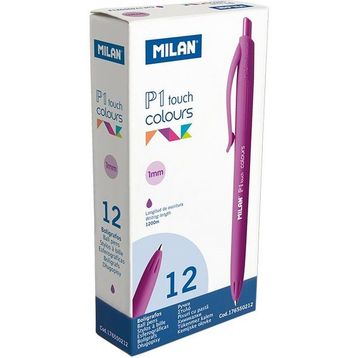 Milan 176550212 P1 Touch Mor 12 Adet Tükenmez Kalem