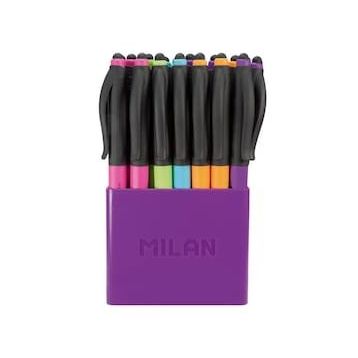 Milan 176592124 Stylus Colour 24 Adet Tükenmez Kalem