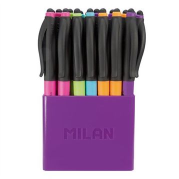 Milan 176592124 Stylus Colour 24 Adet Tükenmez Kalem