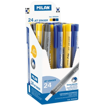 Milan 3026324 24'lü Jet Basmalı Silgi