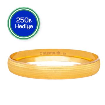 Milenyum Şarnelli Mücevher 13 gr 22 Ayar Bilezik
