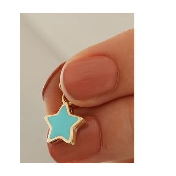 Milet Kuyumculuk 14 Ayar Altın Yıldız Kolye Ucu