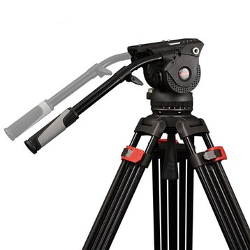 Miliboo MTT609A Hidrolik Kafalı Profesyonel Alüminyum Tripod