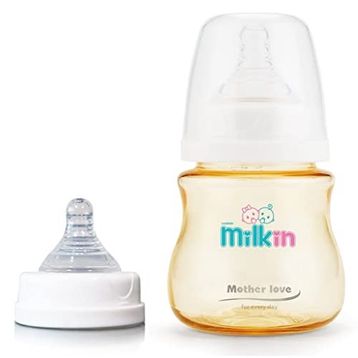 Milk İn 940ec 180 ml Silikon Emzikli Biberon Süt Saklama Şişesi