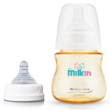 Milk İn 940ec 180 ml Silikon Emzikli Biberon Süt Saklama Şişesi