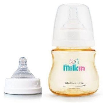 Milk İn 940ec 180 ml Silikon Emzikli Biberon Süt Saklama Şişesi