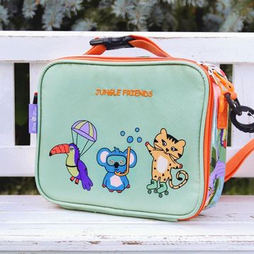 Milk Moo Jungle Friends Çocuk Isı Yalıtımlı Beslenme Çantası