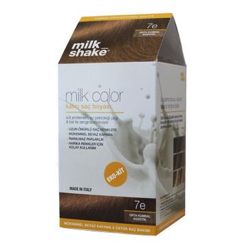 Milk Shake 7e Orta Kumral Egzotik Saç Boyası