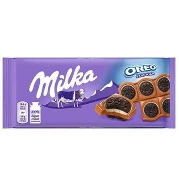 Milka 92 gr Oreo Sandwich Kakaolu Bisküvili Çikolata