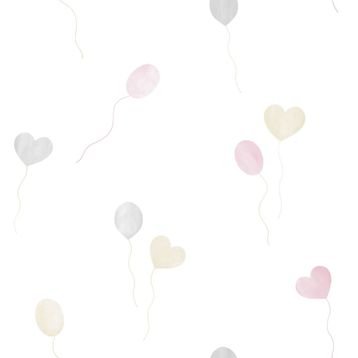 Milky Baby 432-1 Renkli Balon Desenli Çocuk Duvar Kağıdı