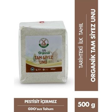 Mill More 500 gr Organik Tam Siyez Unu