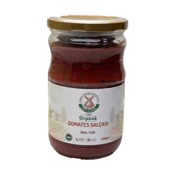 Mill More 610 gr Organik Tuzsuz Tatlı Biber Salçası