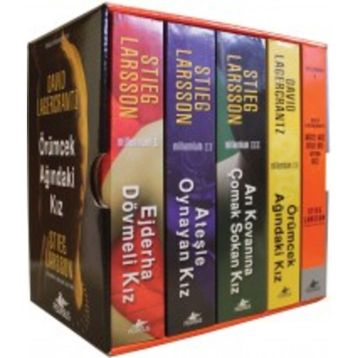 Millennium Serisi - Kutulu Özel 5 Kitap Set - Stieg Larsson David Lagercrantz