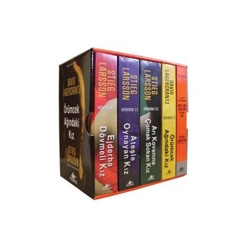 Millennium Serisi - Kutulu Özel 5 Kitap Set - Stieg Larsson David Lagercrantz