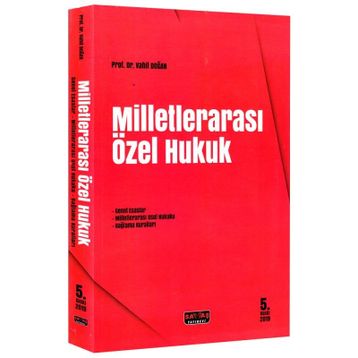 Milletlerarası Özel Hukuk - Vahit Doğan