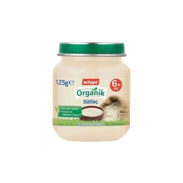 Milupa 125 gr 6+ Ay Organik Sütlaç