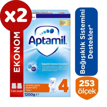 Milupa Aptamil 4 2x1200 gr Devam Sütü