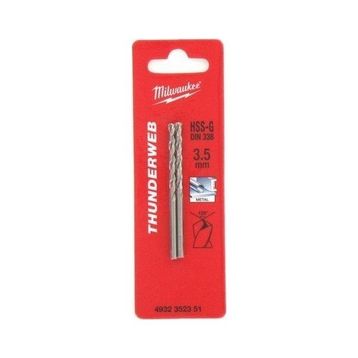 Milwauke Thunderweb DIN338 2.5X57 mm 2'li Matkap Ucu