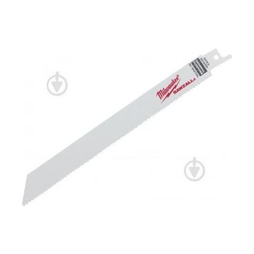 Milwaukee 200 mm Sawzall Ahşap Metal Plastik Universal Tilki Kuyruğu Bıçağı