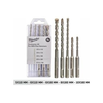 Milwaukee 4932471242 5 Parça SDS Plus Matkap Ucu Set