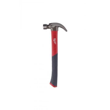 Milwaukee 4932478658 570 gr Fiber Saplı Kavisli Çivi Bölmeli Çekiç
