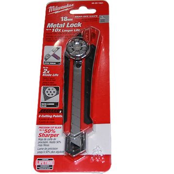 Milwaukee 4932480107 18 mm Ayarlı Maket Bıçağı